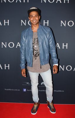 Light Blue Leather Bomber Jacket