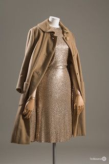 Camel Wool Gabardine Oversized Trench Coat