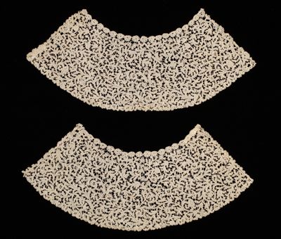 Cream Linen Bobbin Lace Detachable Cuffs
