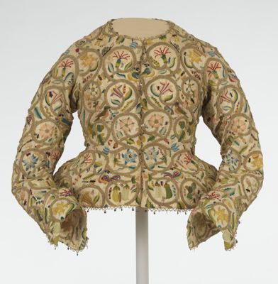 Olive Green Silk Embroidered Linen Waistcoat