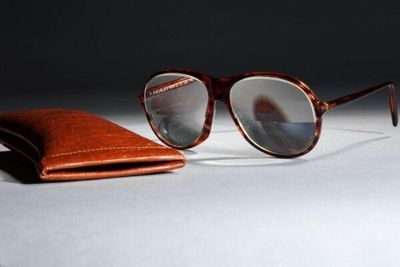 Tortoiseshell Acetate Bifocal Spectacles with Glass Lenses