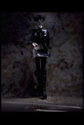Black Leather Platform Combat Boots with Buckles