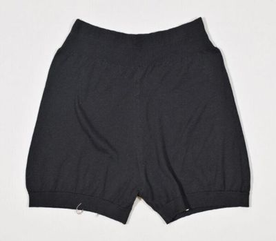 Charcoal Gray Cotton Jersey Balloon Bloomer Pants