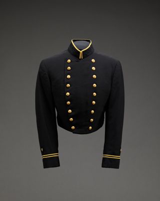 US Naval Academy parade dress jacket worn by Jesse E. Wrice Jr.