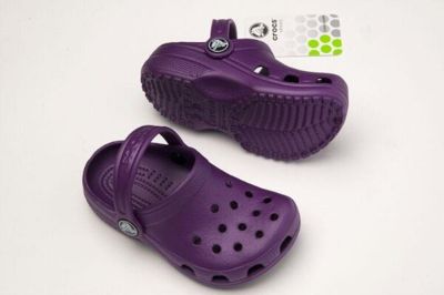Deep Purple Molded Resin Foam Clogs