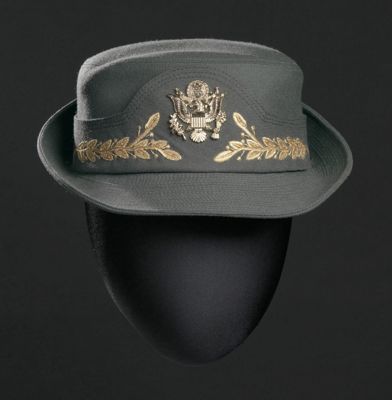 Women's US Army Service hat worn by Brigadier General Hazel Johnson-Brown