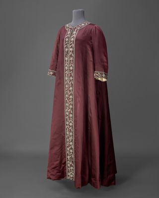 Beaded coat made by Ann Lowe