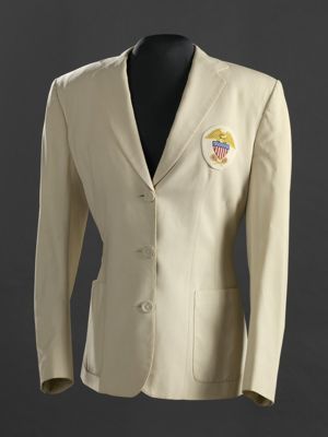 Wightman Cup blazer worn by Althea Gibson
