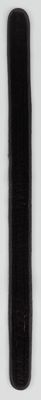 Black Velveteen Belt with Gold Metallic Thread