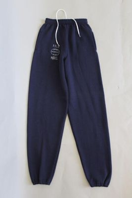 Jogging pants, navy blue cotton and polyester, Role Model, Leeds, 1993
