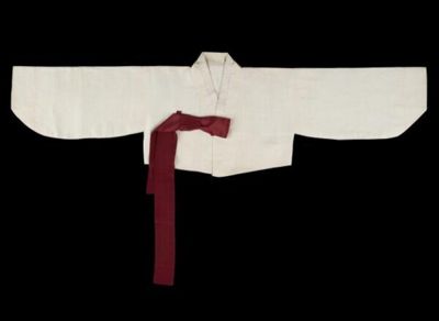 Cream Myeongju Silk Korean Jeogori Jacket