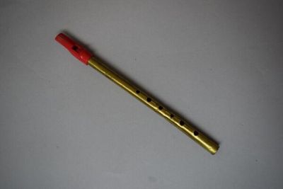 Whistle, tin and plastic, Great Britain, 1980s