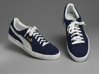 Trainers, blue suede, Puma 'States', Germany, 1994