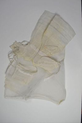 Doll's wedding dress, for Bleuette, 1950s