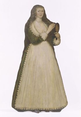 Woman with Mirror (dummy board)